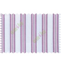 White purple lines main cotton curtain designs